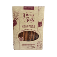 Crackers La Paz Remolacha y Chía