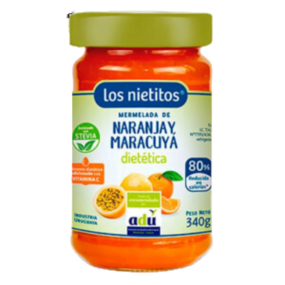 Mermelada de Naranja y Maracuya Los Nietitos Dietetica 340gr