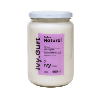 Yogurt Vegano IVY Natural 660 ml
