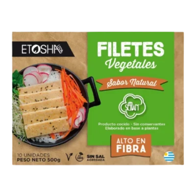 Filete de Seitan Sin Sal x10