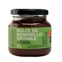 Dulce untable de membrillo y chía 270 g