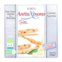 Torta Turron Imperial con Almendras Antiu Sin Azucar 200gr