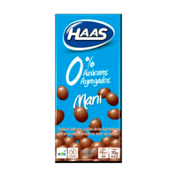 Mani con Chocolate Haas con Leche 0% Azucar 70gr