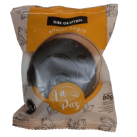 Alfajor La Paz de Chocolate Negro Sin Gluten
