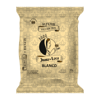 Alfajor Salchichón Juana La loca Blanco