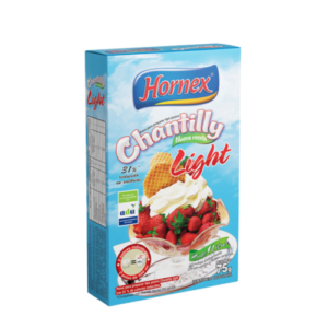 Chantilly Hornex 75grs Sin Azúcar