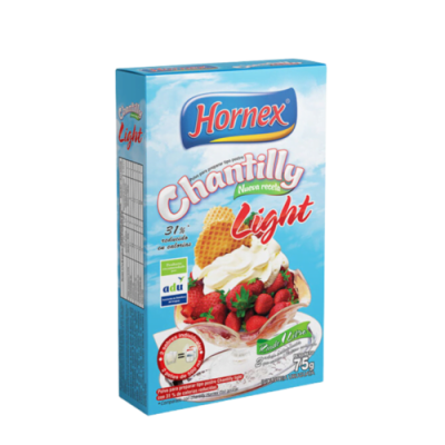 Chantilly Hornex 75grs Sin Azúcar