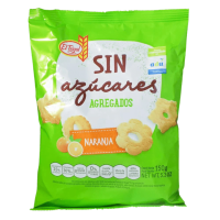 Galletas El Trigal Sin Azúcar sabor Naranja