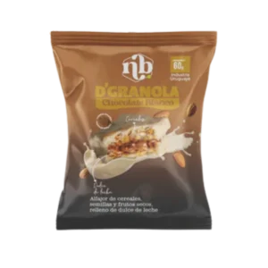 Alfajor Granola Choco Blanco