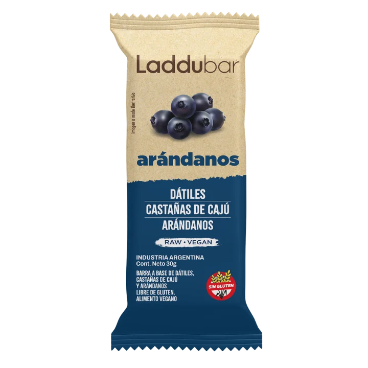 Barrita Laddubar de Datiles, Castañas y Arandanos