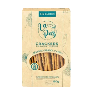 Crackers Sesamo, Girasol y Chia
