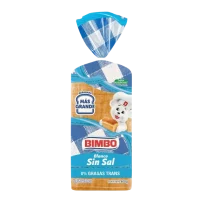 Pan Bimbo Sin Sal