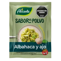 Alicante sabor Albahaca y Ajo