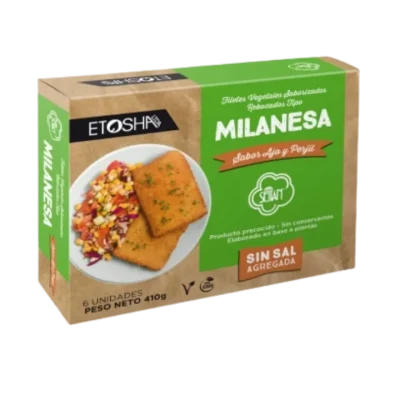 MIlanesa de Seitan x6 Ajo y Perejil Sin Sal