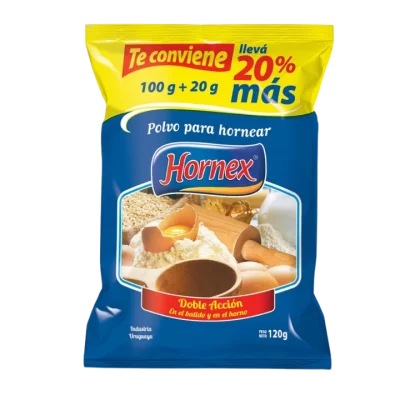 Polvo de Hornear Hornex 120gr