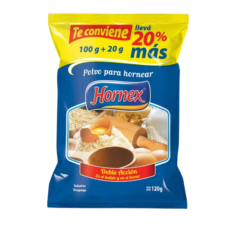 Polvo de Hornear Hornex 120gr