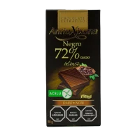 Tableta Antiu 72% Negro Cacao 90gr