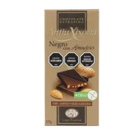 Tableta Antiu Chocolate Negro c/Almendras 125gr
