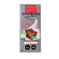 Tableta Antiu Chocolate c/Leche sin Azúcar 100gr