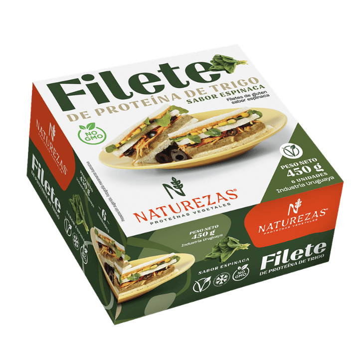 Filete de Trigo sabor Espinaca
